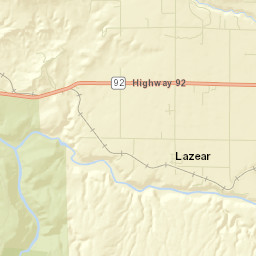 Rogers Mesa Colorado Street Map