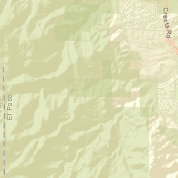 Green Settlement Colorado Street Map