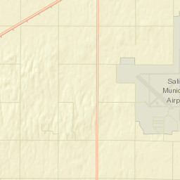 Saline County Street Map