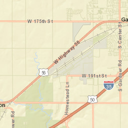 Edgerton Street Map