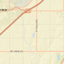 New Century KS Street Map