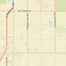 West 199th Street, Spring Hill, KS 66083 Street Map