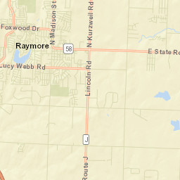 Raymore Street Map