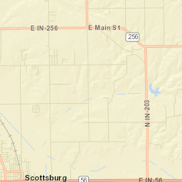 Scottsburg Street Map