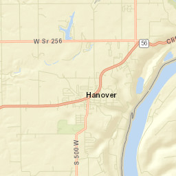 Hanover Street Map
