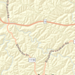 Bracken County Street Map