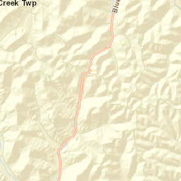 Squirrel Town Ohio Street Map