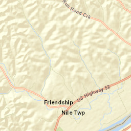 Friendship Ohio Street Map