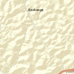 Braxton County Street Map