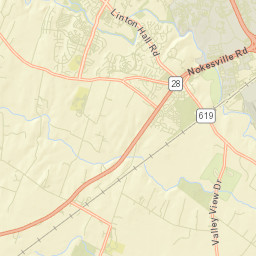 Nokesville Street Map