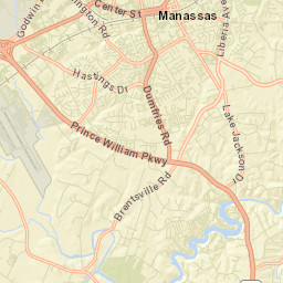 Prince William County Street Map