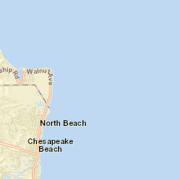 North Beach Street Map