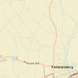 Federalsburg Street Map