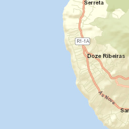 Santa Bárbara Street Map