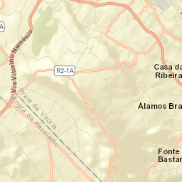 Fonte Bastardo Street Map