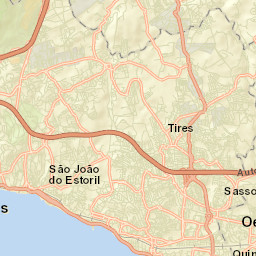 Carcavelos Street Map