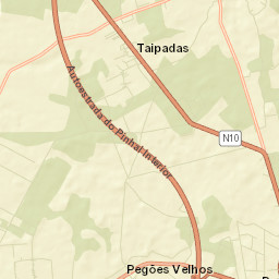 Montijo Street Map