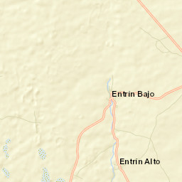 Entrín Bajo Street Map