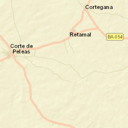 Corte de Peleas Street Map