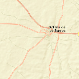 Solana de los Barros Street Map