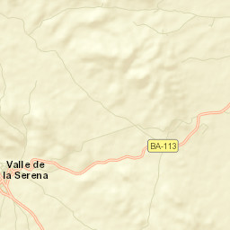 Valle de la Serena Street Map