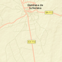 Quintana de la Serena Street Map