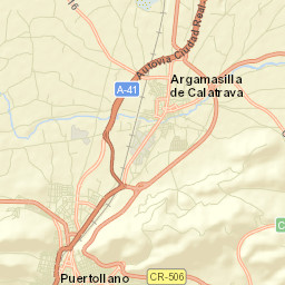Argamasilla de Calatrava Street Map