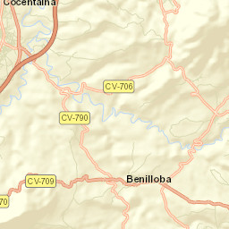 Benillup Street Map