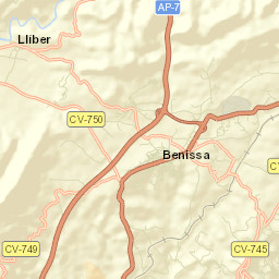Senija Street Map
