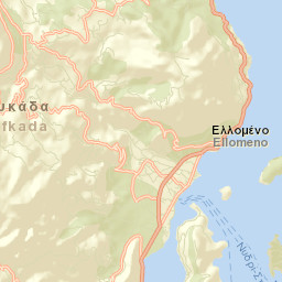 Lefkada Street Map