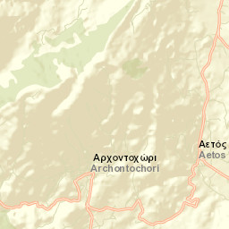 Archontochóri Street Map