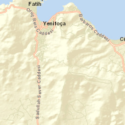 Yenifoça Street Map