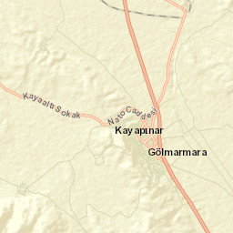 Gölmarmara Street Map
