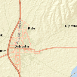Bolvadin Street Map