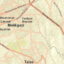 Talas Street Map