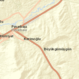 Pınarbaşı Street Map