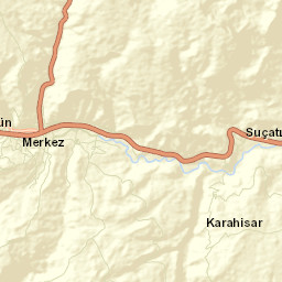 Gürün Street Map