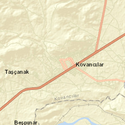 Kovancılar Street Map