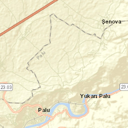 Palu Street Map