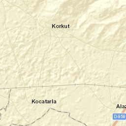 Korkut Street Map