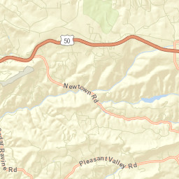 Smithflat California Street Map