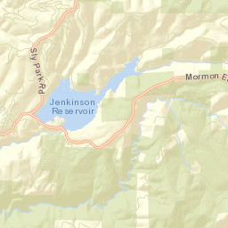 Mormon Emigrant Trail, Pollock Pines, CA Street Map