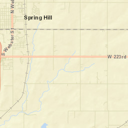 Spring Hill Street Map