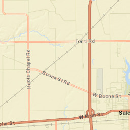 101-157 West Main Street, Salem, IL Street Map