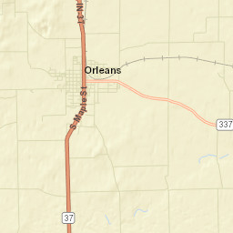 Orleans Street Map