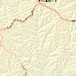Brooksville Street Map