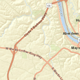 Huntington Park Ohio Street Map