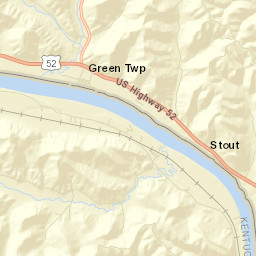 Stout Ohio Street Map