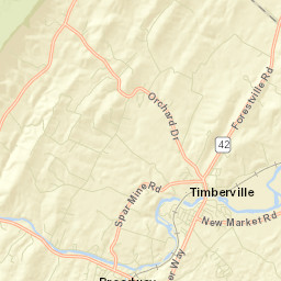 Timberville Street Map
