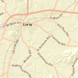 Page County Street Map